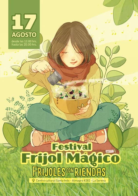 Afiche Festival Frijol Mágico IX