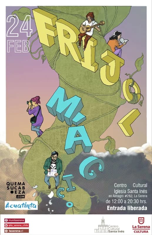 Afiche Festival Frijol Mágico V