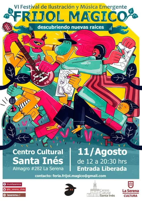 Afiche Festival Frijol Mágico VI