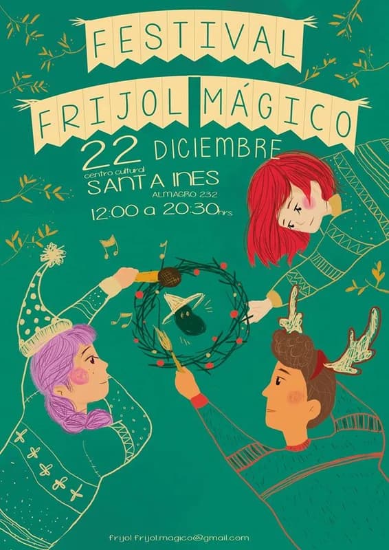 Afiche Festival Frijol Mágico VII
