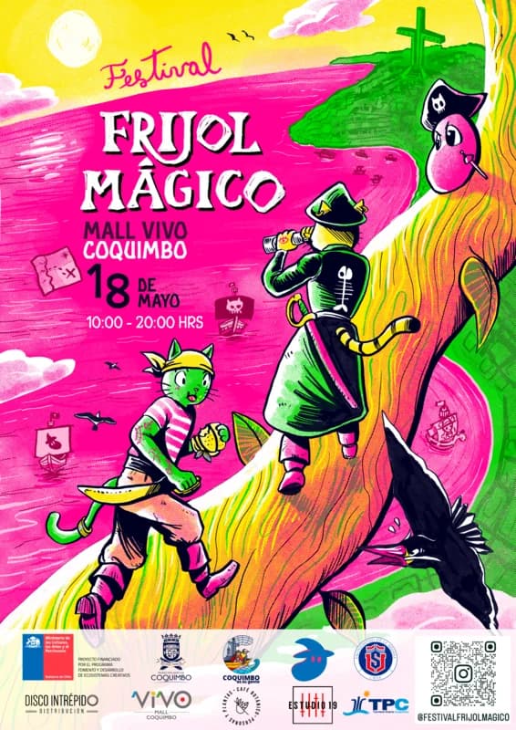 Afiche Festival Frijol Mágico XIII