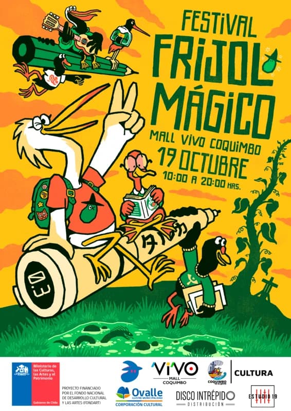 Afiche Festival Frijol Mágico XIV