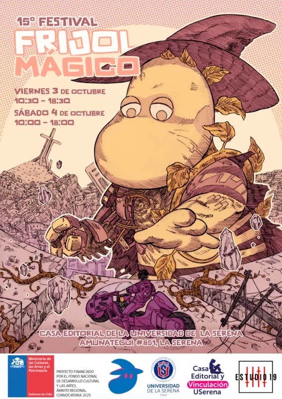 Afiche Festival Frijol Mágico XV